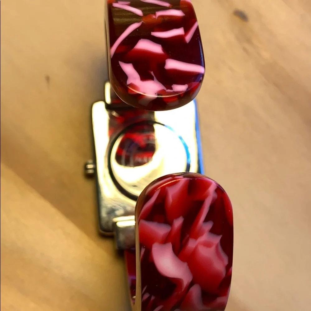 Narmi lucite bracelet watch fashionable fun
